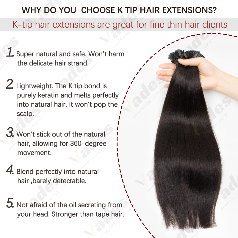 MRS HAIR 50G K Tip Hair Extens - đánh giá và giá Nail Art Ombre