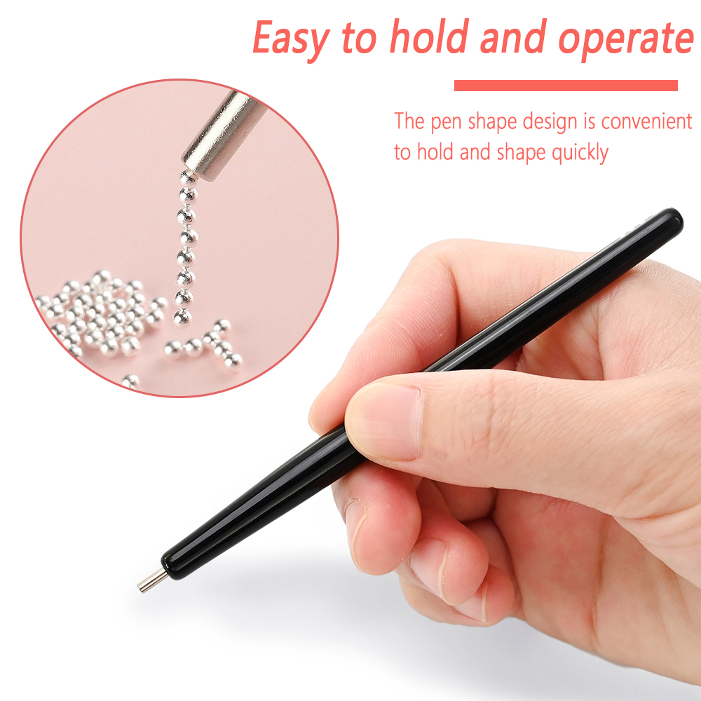 12Grid Gold/Silver Mini Caviar - đánh giá và giá Nail Art Valentines Day