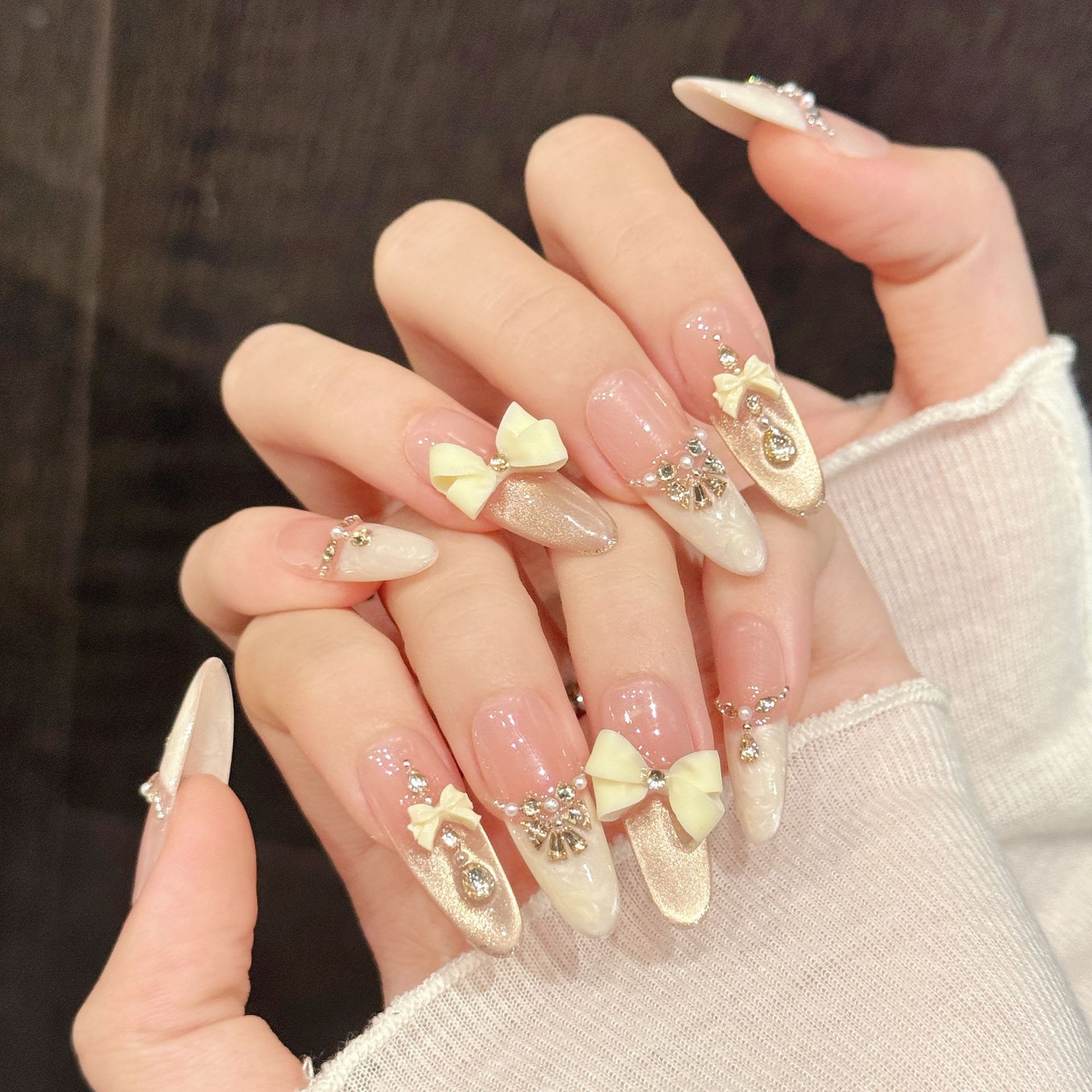 10pcs Handmade Press On Nails  - đánh giá và giá Nail Art Press On