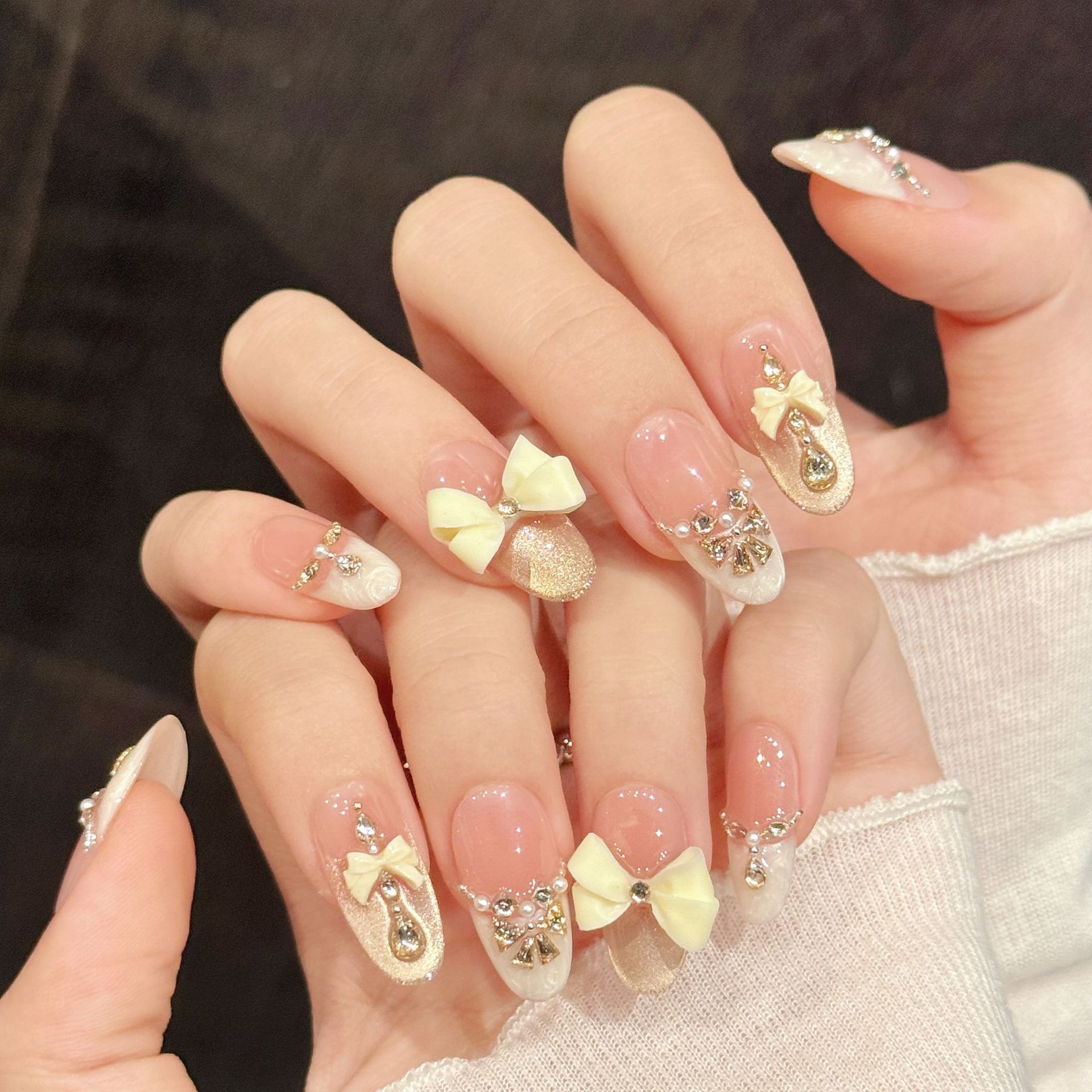10pcs Handmade Press On Nails  - đánh giá và giá Nail Art Press On