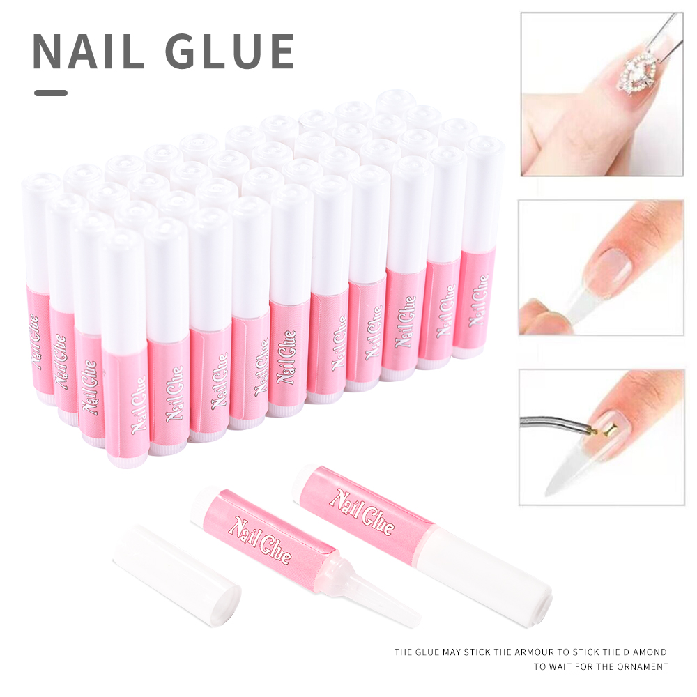 2g*10Pcs Press on Nails Mini T - đánh giá và giá Nail Art Ombre
