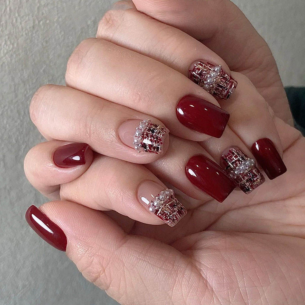 1pcs 5D Relief Love Hear Bow N - đánh giá và giá Nail Art Valentines Day