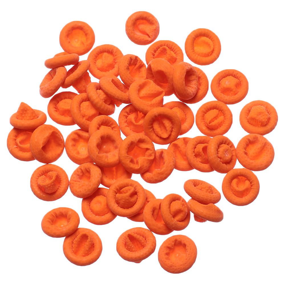 100PCS Reusable Fingertip Prot - đánh giá và giá Nail Art Orange